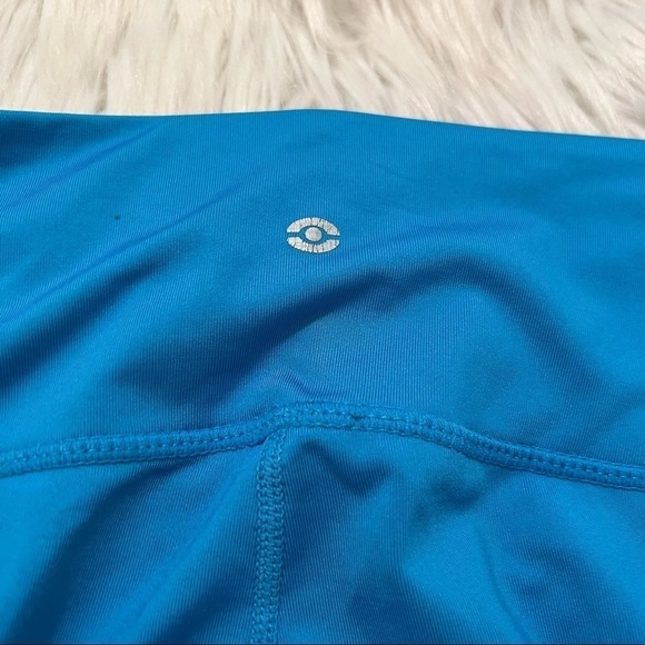 Inner Spirit Cropped Leggings Teal Blue - Picture 6 of 9